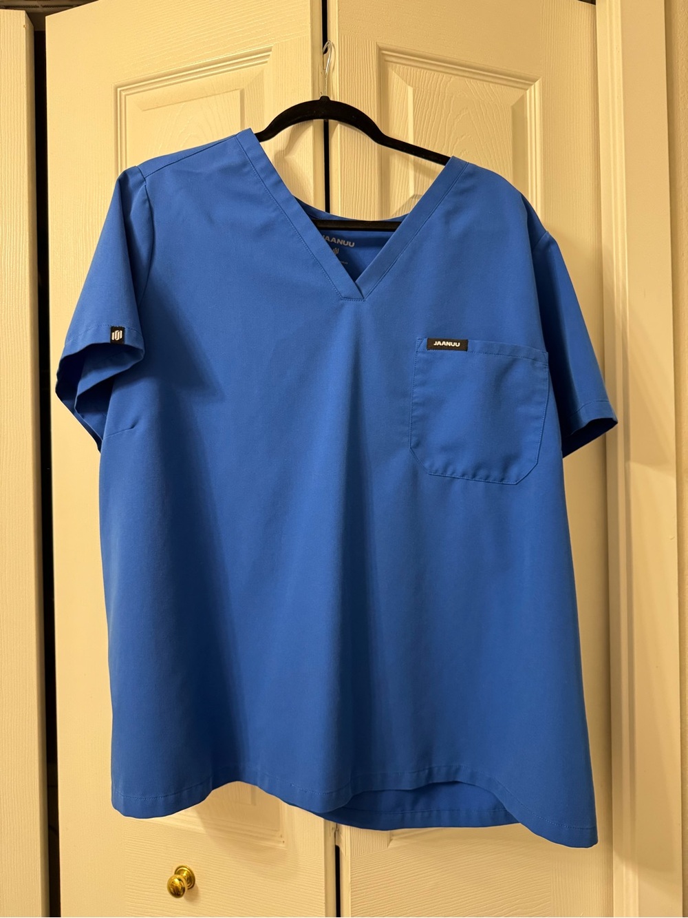 Royal Blue Scrub Top
